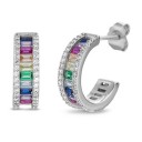 Ladies' Earrings with Zircons G343 51