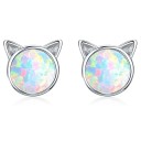 Ladies' Earrings with Zircons G359 3