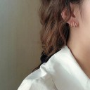 Ladies' Earrings with Zircons G425 3