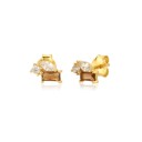 Ladies' Earrings with Zircons G630 7