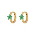 Ladies' Earrings with Zircons G641 8
