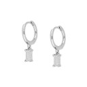 Ladies' Earrings with Zircons G641 11