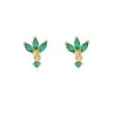 Ladies' Earrings with Zircons G641 1