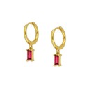 Ladies' Earrings with Zircons G641 19