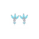 Ladies' Earrings with Zircons G641 21