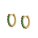 Ladies' Earrings with Zircons G641 25