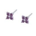 Ladies' Earrings with Zircons G641 33