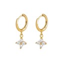 Ladies' Earrings with Zircons G641 50
