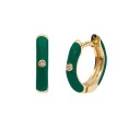 Ladies' Earrings with Zircons G641 45