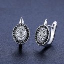 Ladies' Earrings with Zircons 5