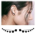 Ladies' Edge Earrings with Stones 4