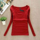 Ladies' Elastic Long Sleeve T-Shirt 6