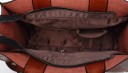 Ladies' Elegant Handbag for Hand or Shoulder Carrying Large Capacity Main Zip Compartment Removable Strap PU Leatherette 32 x 12 x 26 cm 14