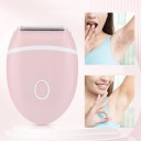 Ladies' Epilator Electric Shaver Compact and Easy to Clean Painless Epilation Battery Operated Gentle Hair Removal 4