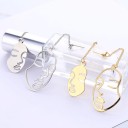 Ladies' Face Drop Earrings 5
