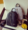 Ladies' Fashion Backpack with Embossed Pattern 6