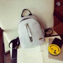 Ladies' Fashion Backpack with Embossed Pattern 7
