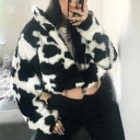 Ladies' Faux Fur Cardigan P1664 4