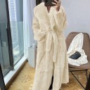 Ladies' Faux Fur Coat P1769 13