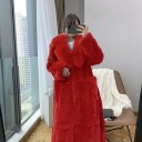 Ladies' Faux Fur Coat P1769 16