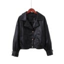 Ladies' Faux Leather Jacket P1839 4