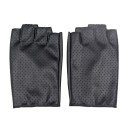 Ladies' Fingerless Gloves with Perforations 2