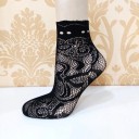 Ladies' Fishnet Socks - 3 Pairs 3
