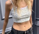 Ladies' Floral Crop Top 1