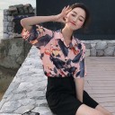 Ladies' Floral Print Shirt 8