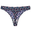 Ladies' Floral Print Thong 5