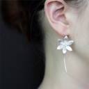 Ladies' Flower Drop Earrings G771 4