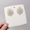 Ladies' Flower Earrings J154 2