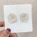 Ladies' Flower Earrings J154 3