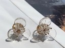 Ladies' Flower Earrings J154 5