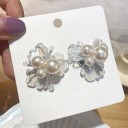 Ladies' Flower Earrings J154 11