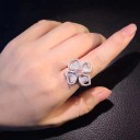 Ladies' Flower Ring D1452 5