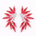 Ladies' Framed Earrings with Stones H809 27
