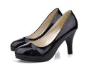 Ladies' Glossy Court Shoes 9