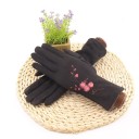 Ladies' Gloves with Flowers 6
