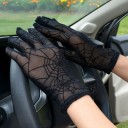 Ladies' Gloves with Spiderwebs 5