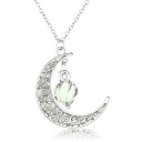 Ladies' Glow-in-the-Dark Necklace with Moon 5