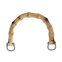 Ladies' Handbag Strap with Wooden Motif Replacement Strap for Handbags Stylish Decorative Strap for Handbags and Bags 1