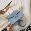 Ladies' Handbag with Crocodile Skin Pattern M1745 4