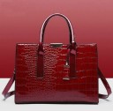 Ladies' Handbag with Crocodile Skin Pattern M1753 3