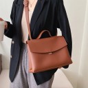 Ladies' Handbag with Flap 27 x 21 x 11 cm made of Synthetic Leather Top Handle and Adjustable Strap Handheld or Over the Shoulder 9