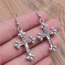 Ladies' Hanging Cross Earrings G467 19