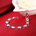 Ladies' Heart Bracelet P219 5