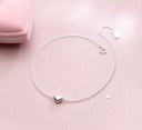 Ladies' Heart Chain Bracelet A1694 2