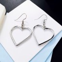 Ladies' Heart Drop Earrings G620 1