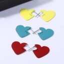 Ladies' Heart Drop Earrings G766 6